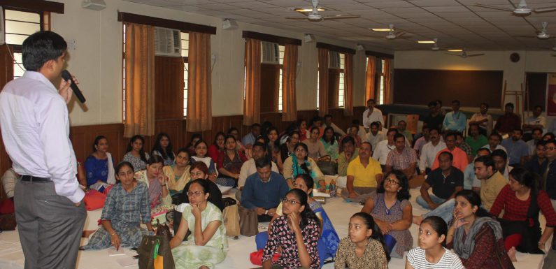 एबीईएस काॅलेज में मानवीय मूल्यों पर शिक्षक उत्कृष्टता कार्यक्रम आयोजित