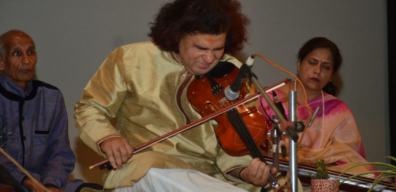 SPICMACAY-RENOWNED VIOLINIST JOHAR ALI KHAN IN CAMBRIDGE SCHOOL