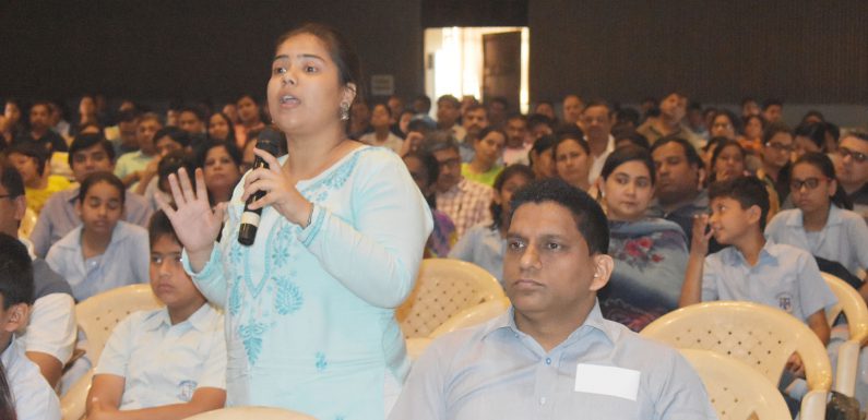 CAMBRIDGE SCHOOL NOIDA-ORIENTATION PROGRAMME FOR PARENTS