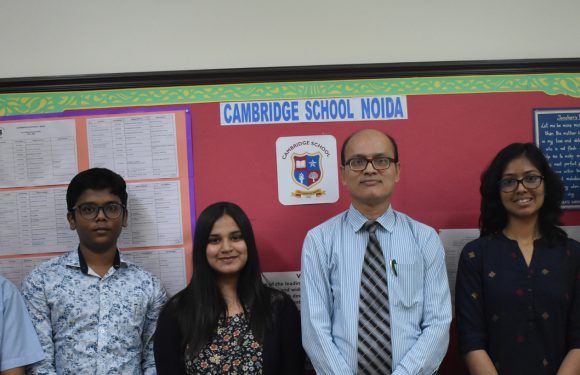  Indeed a very proud moment for Cambridge School, Noida!