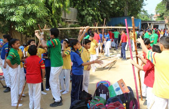 SCOUT AND GUIDE CAMP AT KDB PUBLIC SCHOOL