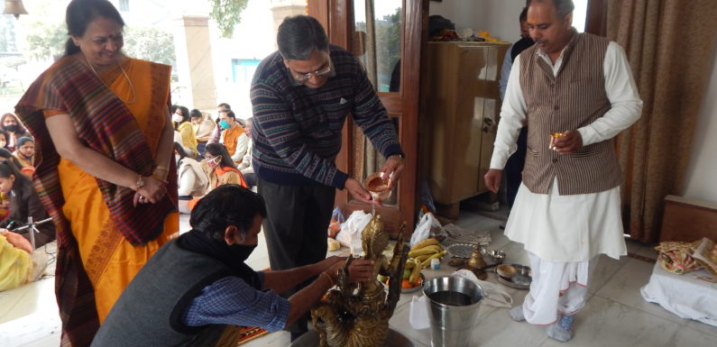 वसंत पंचमी पर मेवाड़ में विधि विधान से हुआ मां शारदे का पूजन